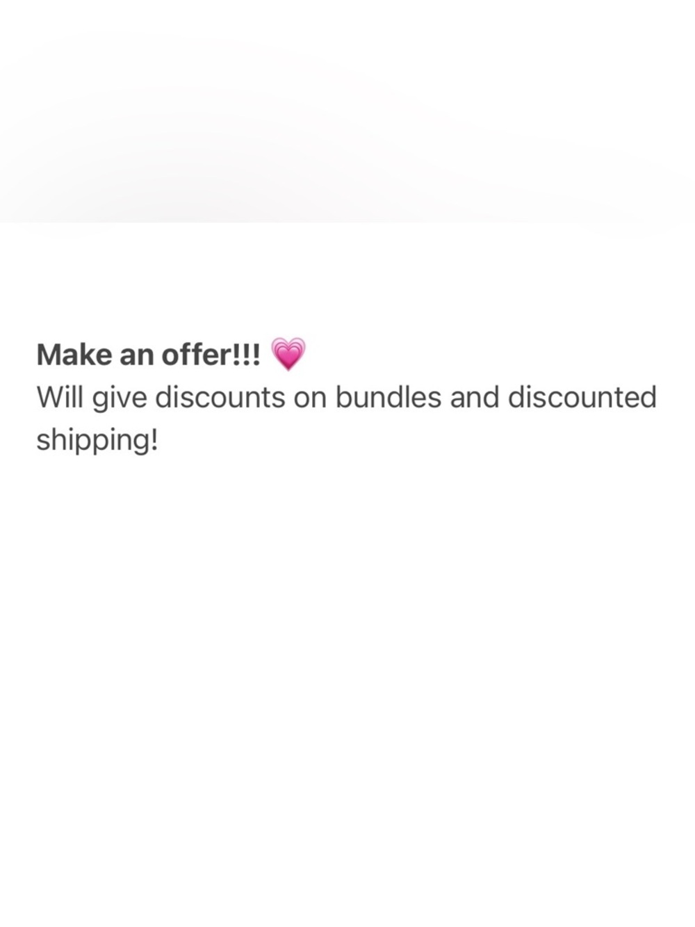 Make an offer!!!